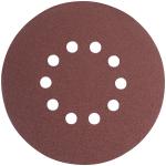 Круг шлифовальный с отверстиями (липучка) FIT 225 мм Р60 39839