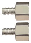 Адаптер-соединитель FIT 1/4" Внутр. резьба на 8 мм 81275