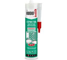 KUDO Герметик силиконовый санитарный прозрачный 280мл