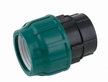 Муфта с внутренней резьбой (ПНД) "POELSAN" 25*3/4"  