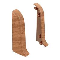 Заглушка для плинтуса "Идеал" Бук красный 