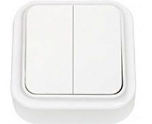 Выключатель Пралеска ОУ 2 кл.бел. Bylectrica А56-134