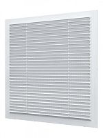 Решетка вентиляционная пластик, 280х280 мм, с сеткой, ERA