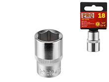 Головка торцевая PRO STARTUL 1/2" 19 мм 6 гранная PRO-52019