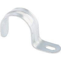 Скоба металлическая однолапковая d16-17мм