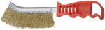 Корщетка с пластиковой ручкой CUTOP 250 мм Латунированная 82-923