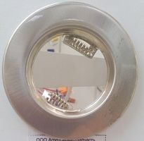 Светильник ИВО, ЭРА, ST1 SN/NI, LED-10w GU5.3 MR-16, металл, сатин/никель