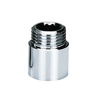 Удлинительная гайка 1 15 мм никелированная AQUALINK (150/10)