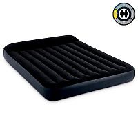 64150 Надувной матрас с подголовником Pillow Rest Classic Bed Fiber-Tech, 152х203х25см, встр