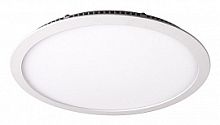 Панель ИВО, Jazzway, PPL-R 22512, LED-18w/6500K/IP40 1100Lm, пластик/металл, белый