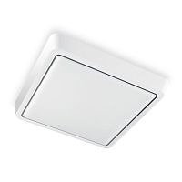 Светильник ИПО, Marella, SBL-S WH/WH, LED-8w/3500K/IP44 650Lm, пластик, белый/белый