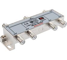 Делитель ТВ х 6 под F разъём 5-100 МГц (1/5/100)