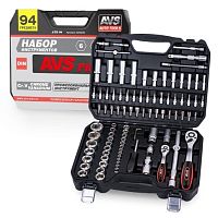Набор инструментов AVS "PRO" 1/2"-1/4" 94 предмета A07824S
