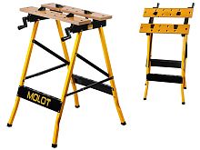 Верстак столярный MOLOT MWB 5678 560x620x780 мм 100 кг. 2334009