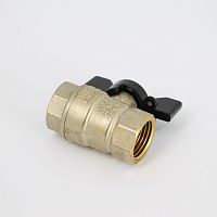 Кран шаровой муфтовый полнопроходной (бабочка) LD Pride 1/2" (30)