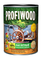 Лак "Profiwood Яхтный" матовый. 2,6л