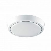 Светильник ИПО, Marella, SBL-R WH/WH, LED-22w/6400K/IP44 1750Lm, пластик, белый/белый