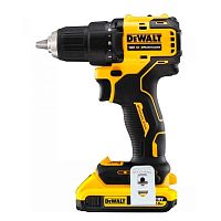 Акк.дрель DeWalt DCD708D2T-QW  18V Li-ion 2*2,0А/ч б/щет 65Нм (10702070/310820/0206371/012, КИТАЙ)