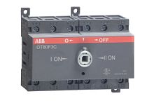 Рубильник реверсивный OT80F3C 80A (75А АС23) ABB ISCA105402R1001 с ручкой упр.прям.монтаж.