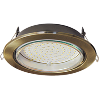 Светильник ИВО, Ecola, SB, LED-13w GХ70, металл, черная бронза