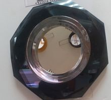 Светильник ИВО, Feron, 8020-2 GY/SL, LED-10w GU5.3 MR-16, стекло/металл, серый/серебро