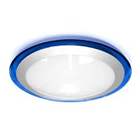 Светильник ИПО, Marella, SBL-R WH/BL, LED-14w/5000K/IP44 1120Lm, пластик, белый/cиний