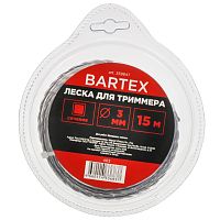 Корд триммерный Bartex 3 мм Витая, двухкомп. 15 м 359847