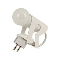 Ночник 220В. LED, "JS1-SMART", Jazzway, пластик, белый, арт. 