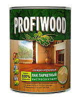 Лак "Profiwood Паркетный" матовый. 2,6л