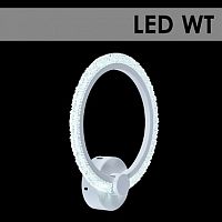 Бра LI8879/1A WT белый LED 22W 4000-6500K d295, HN20