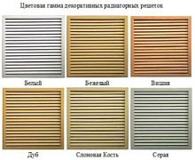 Решетка радиаторная коричневая (0,3х0,9 м)