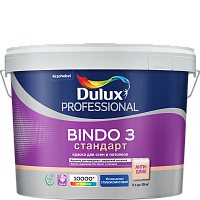 Краска Интерьерная Dulux Bindo3. 4,5л